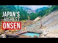 Mixed Bathing with Strangers in Japan's HIGHEST (2150m) Outdoor Onsen