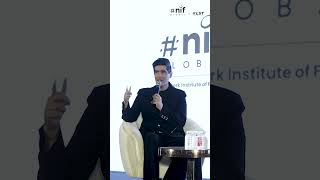 Manish Malhotra in an exclusive conversation with NIF Global students, sharing invaluable insights.