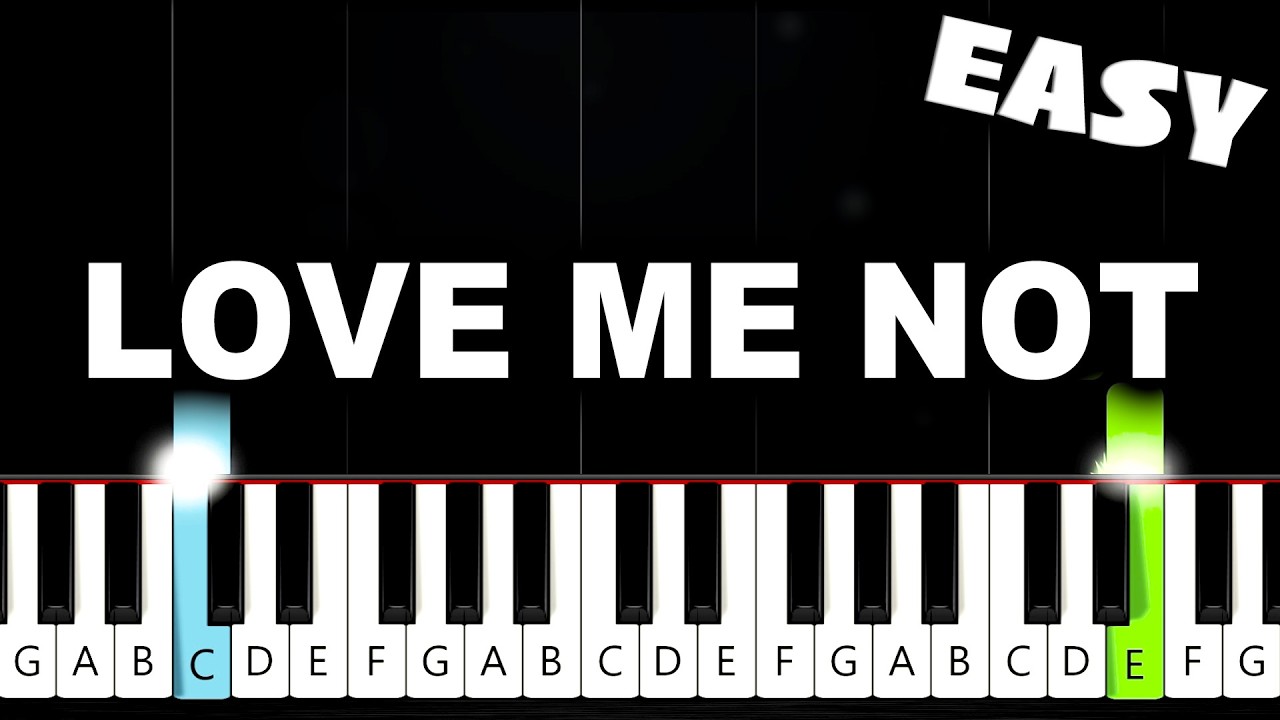Ravyn Lenae - Love Me Not - EASY Piano Tutorial