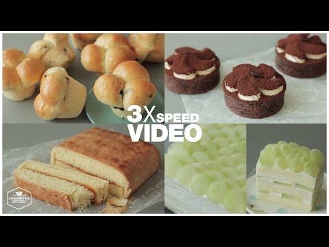 #50 영상 3배속으로 몰아보기 : 3x Speed Video | 4K | Cooking tree