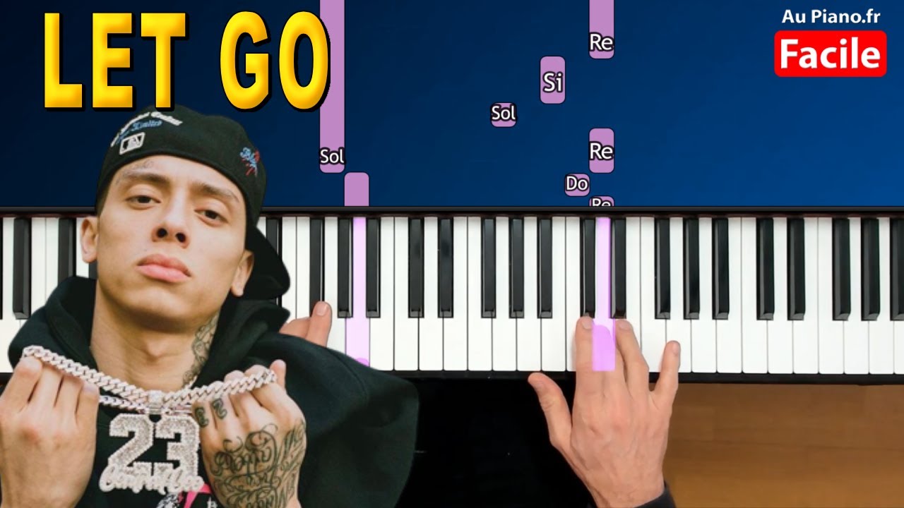 Central Cee - Let Go (Emotional Instru Piano Cover Tutorial)
