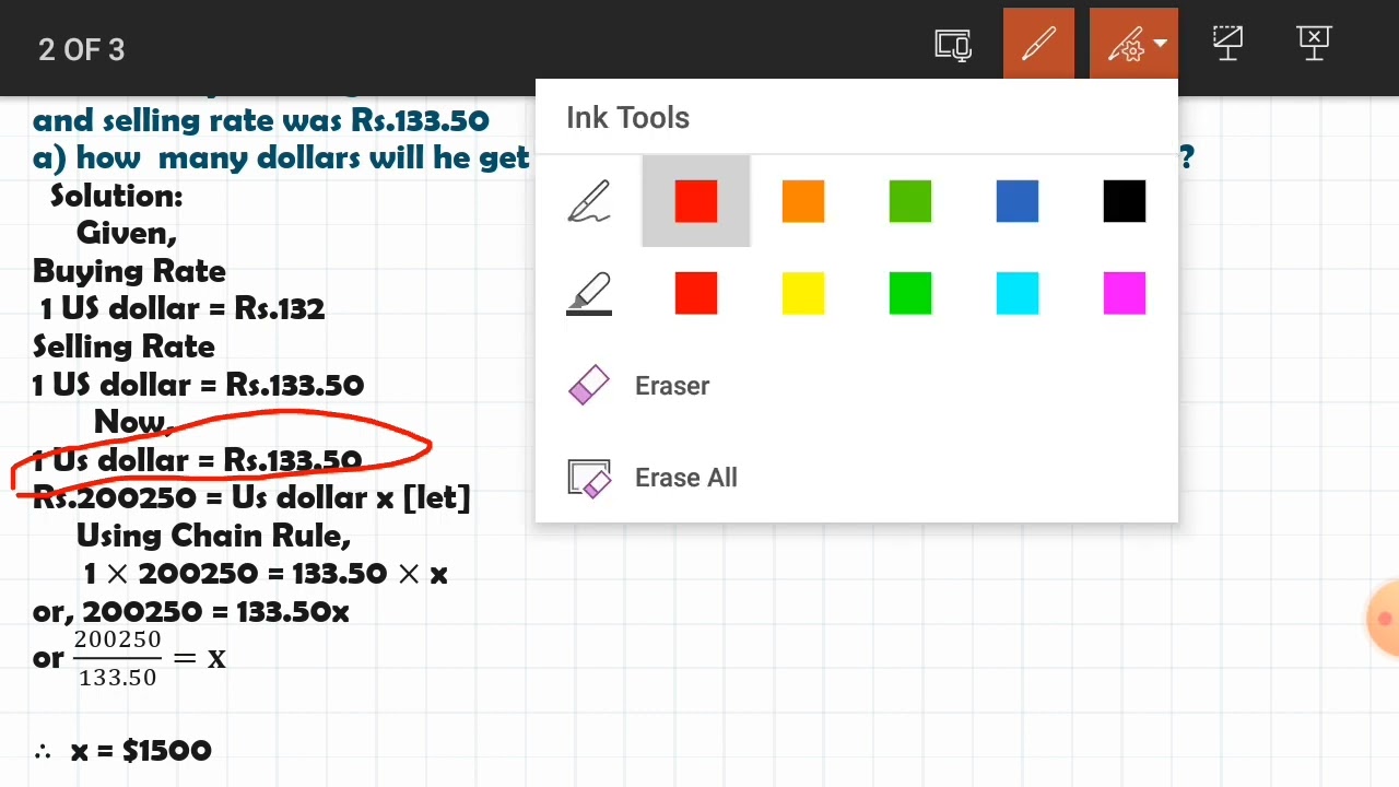 Money Exchange | Readmore set book question of (Set 1)