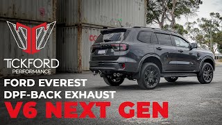 V6 Next Gen Ford Everest | Tickford DPFBack Exhaust