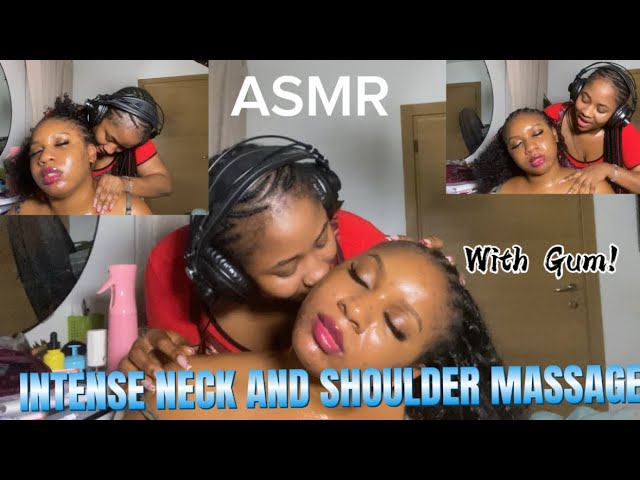 ASMR💫 INTENSE NECK AND SHOULDER MASSAGE 