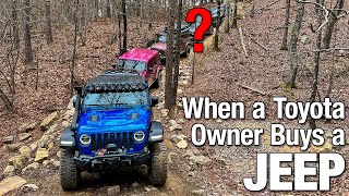 When a Toyota Owner Buys a Jeep  Testing New Jeeps at Hot Springs Offroad Park