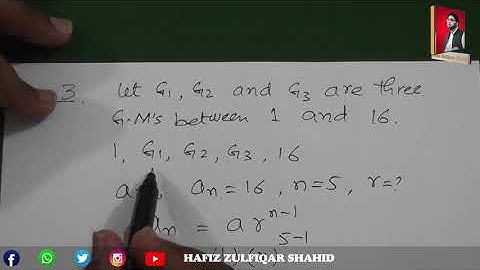 Grade 9 | Math (Elective) | Unit 7 Arithmetic & Geometric Sequence Exercise 7.5