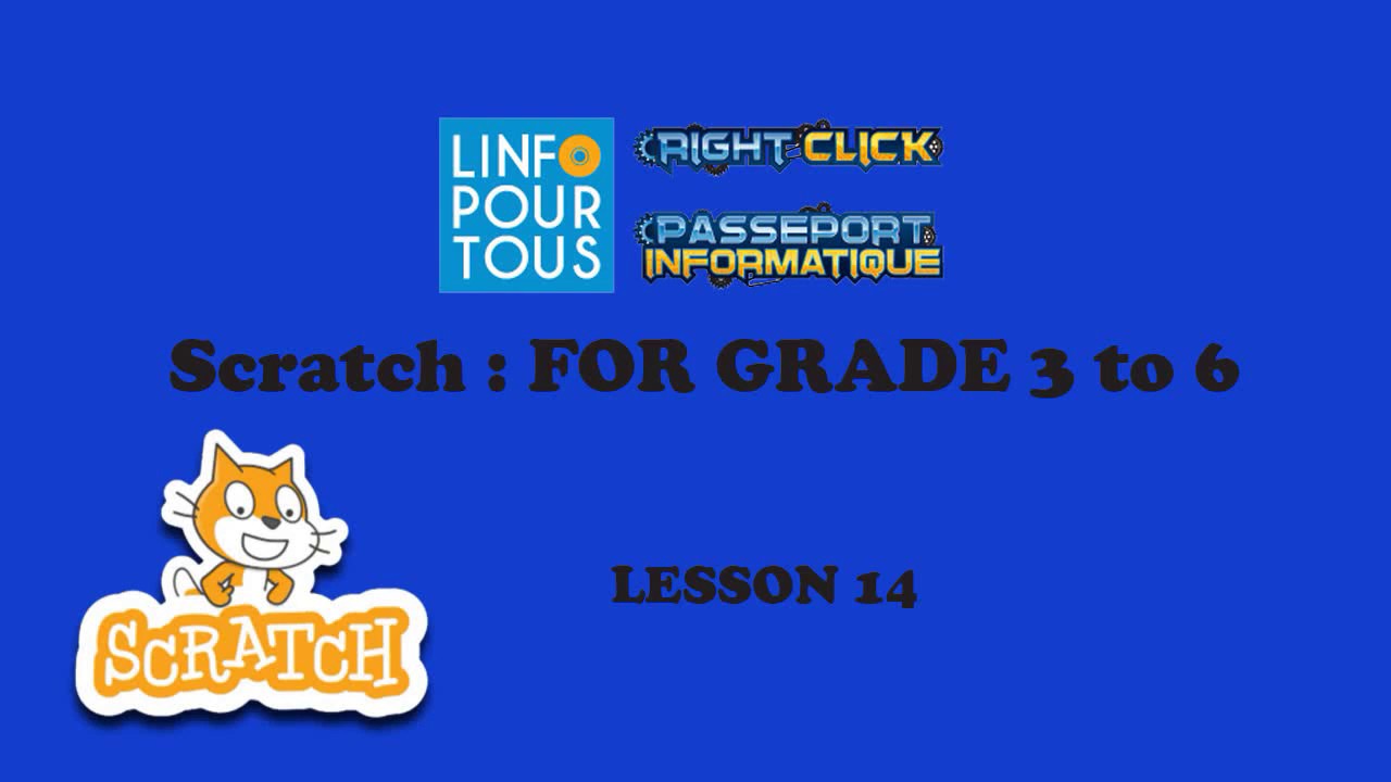 Scratch Lesson 14 for Grades 3 to 6 - YouTube