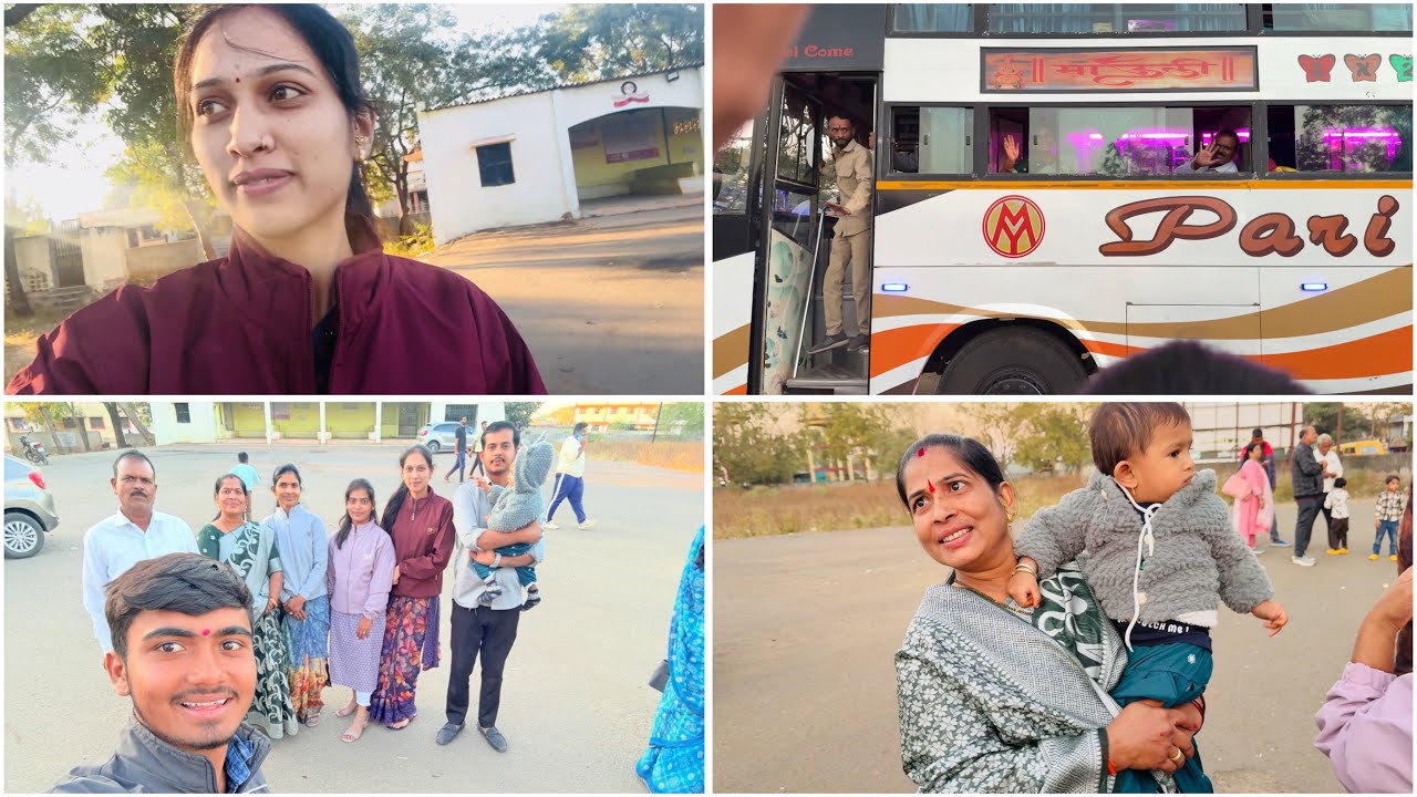 सियाचे आजी बाबा यात्रेला गेले 😍सिया खूप रडायला लागली 😭🥰