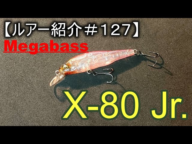 ルアー紹介＃127】メガバス X-80 Jr. megabass - YouTube