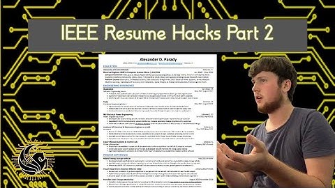 IEEE UCF - 7 More Resume Hacks