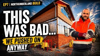 This Could Have Stopped the Build! | Timber Frame Bricklaying Ep7