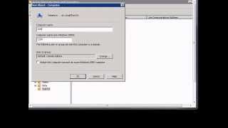 Create new computer account in Windows 2008 Active Directory