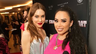 Charis Michelsen Actress, Fashion Designed Interviewed By Carla Maria At Screamboat Premiere