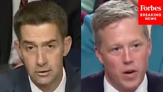 Tom Cotton Demands Army Sec. Daniel Driscoll Address The ‘Munitions Crisis’: ‘It’s Unacceptable’