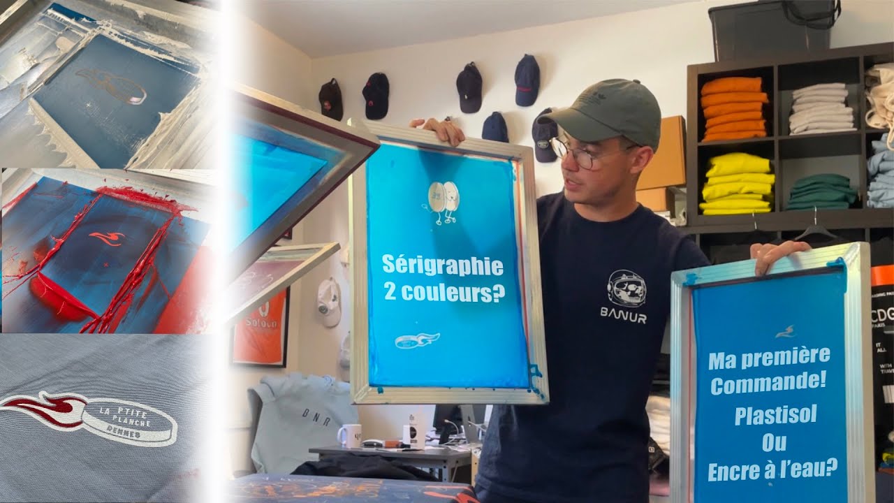 Comment faire de la sérigraphie avec plusieurs couleurs?🎨👕