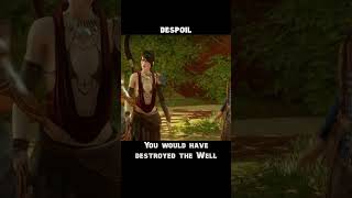 despoil — Dragon age : Inquisition dialogue scene