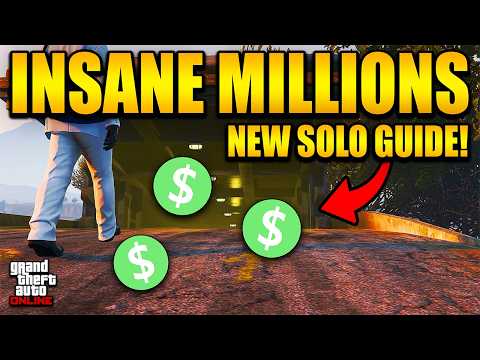 INSANE SOLO Money Methods To Make You TENS of MILLIONS in GTA 5 Online Right Now!