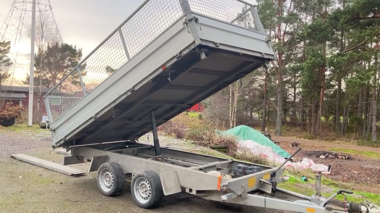 Tippsläp DE FORENEDE TRAILERFABRI