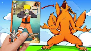 Testing Naruto CARDS vs Bosses in Roblox!
