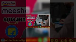 Online bro  | e-commerce seller account management #onlineselling #meeshoseller #growth