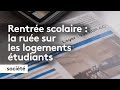 Rentre scolaire  la rue sur les logements tudiants