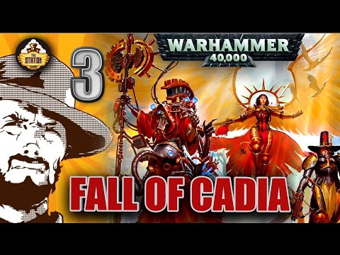 Видео: Fall Of Cadia | Часть 3 | Gathering Storm | Былинный сказ | Warhammer 40k