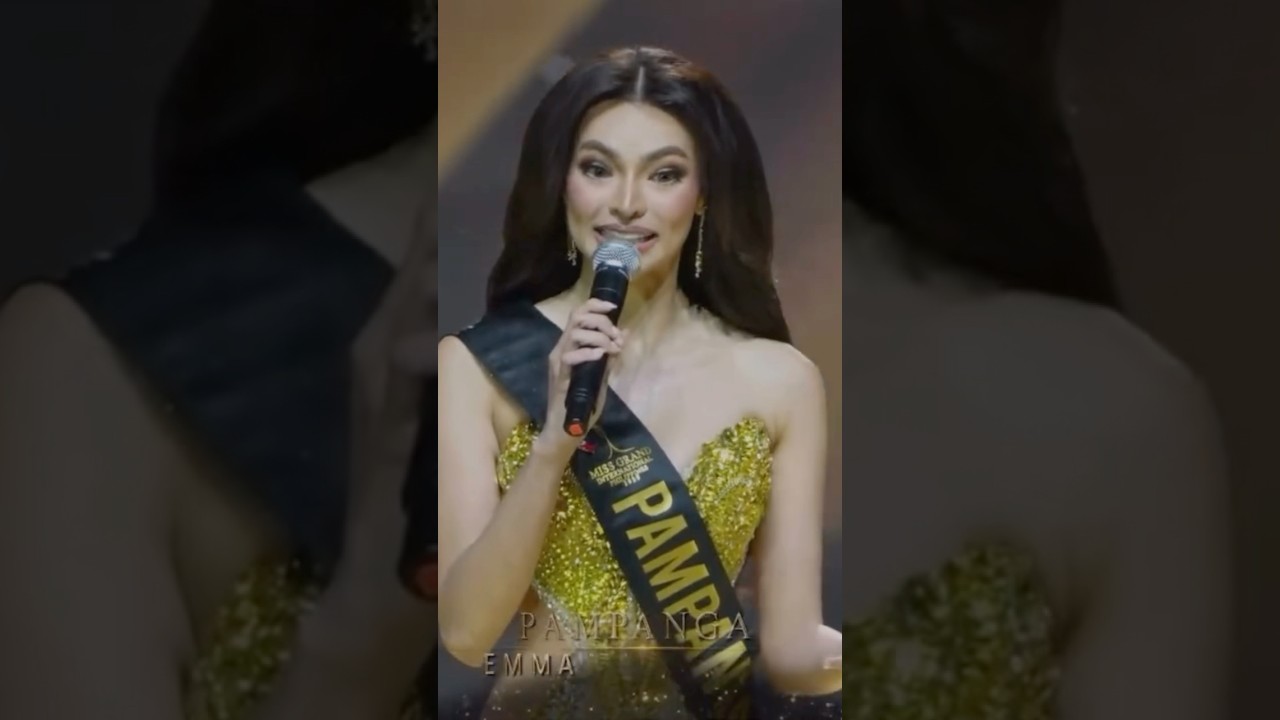 Miss Grand Philippines 2025 Q&A Round - Emma Tiglao of Pampanga