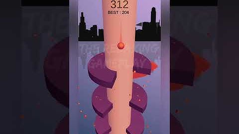 The Helix Jump|Gameplay|Level 4|#shorts|#youtubeshorts