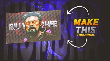 How To Make EFX Thumbnail