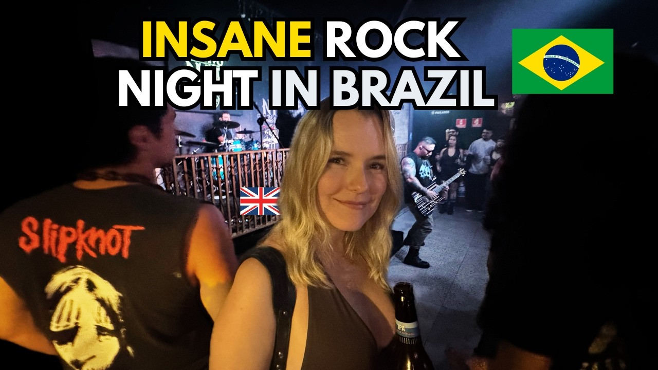 Britânica foi a um Bar de Rock Brasileiro… Olha isso!!