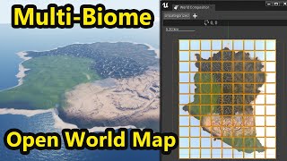 How To Make A Multi-Biome Open World Map - Unreal Engine 4 [Part 1]