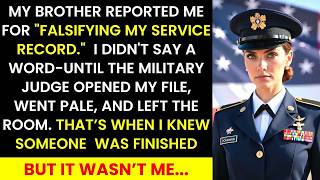 My Brother Reported Me For “Falsifying My Service Record” — The Military Disciplinary Judge Had My…
