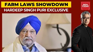 Hardeep Singh Puri Exclusive; Why Has Govt Failed To Win Farmers' Trust? | News Today With Rajdeep