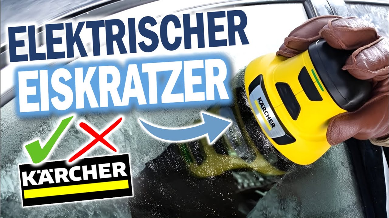 Bester ELEKTRISCHER EISKRATZER ?!  Lohnt sich der Kärcher EDI 4