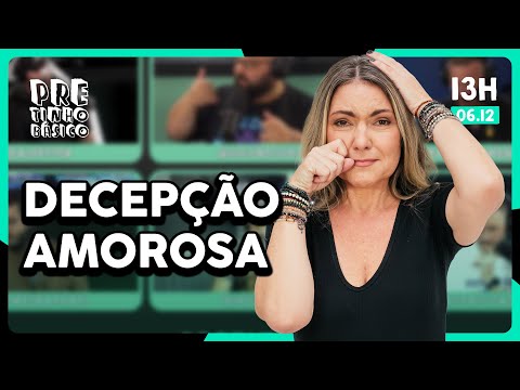 ELE DISSE QUE ERA SOLTEIRO! | Pretinho Básico 13h | 06/12/2024