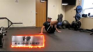 At home bodyweight workout HIIT training utilizing Army PRT circuit training Beat the Corona