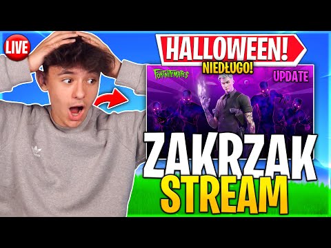 HALLOWEEN W FORTNITE JUŻ ZARAZ! NOCNY STREAM - KOD zakrzakYT w Sklepie  - HALLOWEEN W FORTNITE JUŻ ZARAZ! NOCNY STREAM - KOD zakrzakYT w Sklepie 