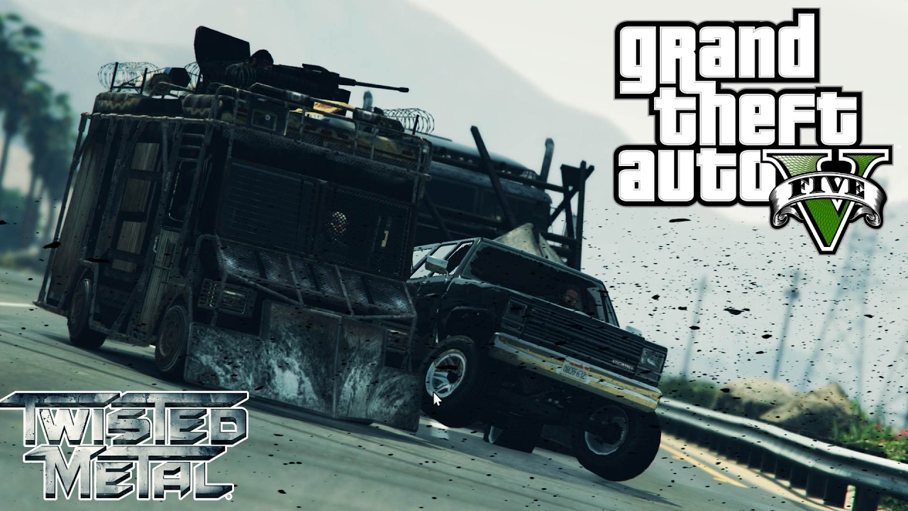 Twisted Metal Teaser (GTA V Rockstar Editor Machinima) YouTube