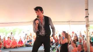 Dean Z sings 'Gospel Medley' from the 68 Comeback Spacial part 2 Elvis Week 2015