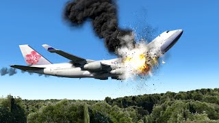 🔴LIVE Boeing 747 Very Low Passing Gone Wrong | X-PLANE 11