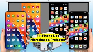 Fix All Problem of Android Phone & iPhone Not Mirroring on Projector Screen screenshot 1