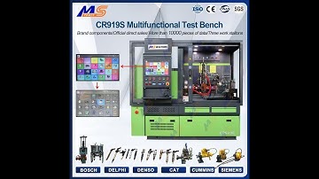 CR919S DENSO HP5 HP6 Pump testing 1