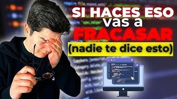 LOS 8 ERRORES AL APRENDER a PROGRAMAR ⚠️ QUE NO DEBES COMETER
