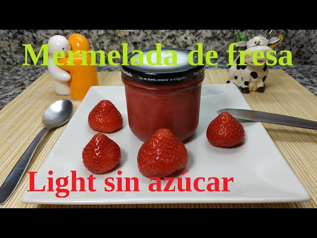 Mermelada de frutillas sin azúcar ni edulcorante 🍓 Receta de Mate  Amargo🧉🍪- Cookpad