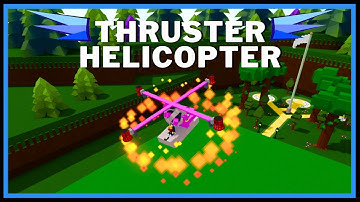 THRUSTER HELICOPTER Tutorial in Build A Boat For Treasure ROBLOX