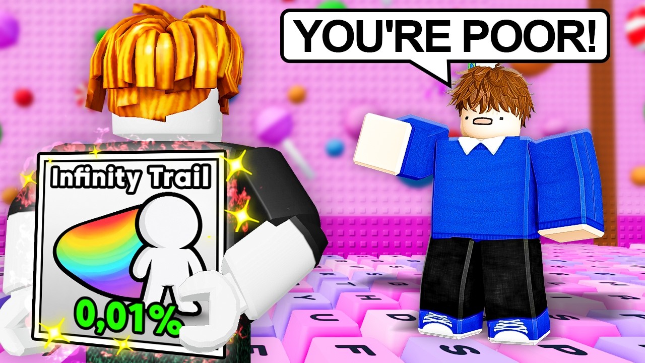 I Pretended to be a NOOB, Then Used 0.01% INFINITY TRAIL..