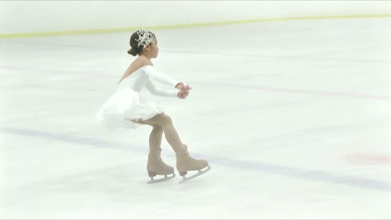 Artistic FS4 7-8 Years old Bangkok 2022 Skating Competition Vanessa Guenther IceSkating ISI Asia