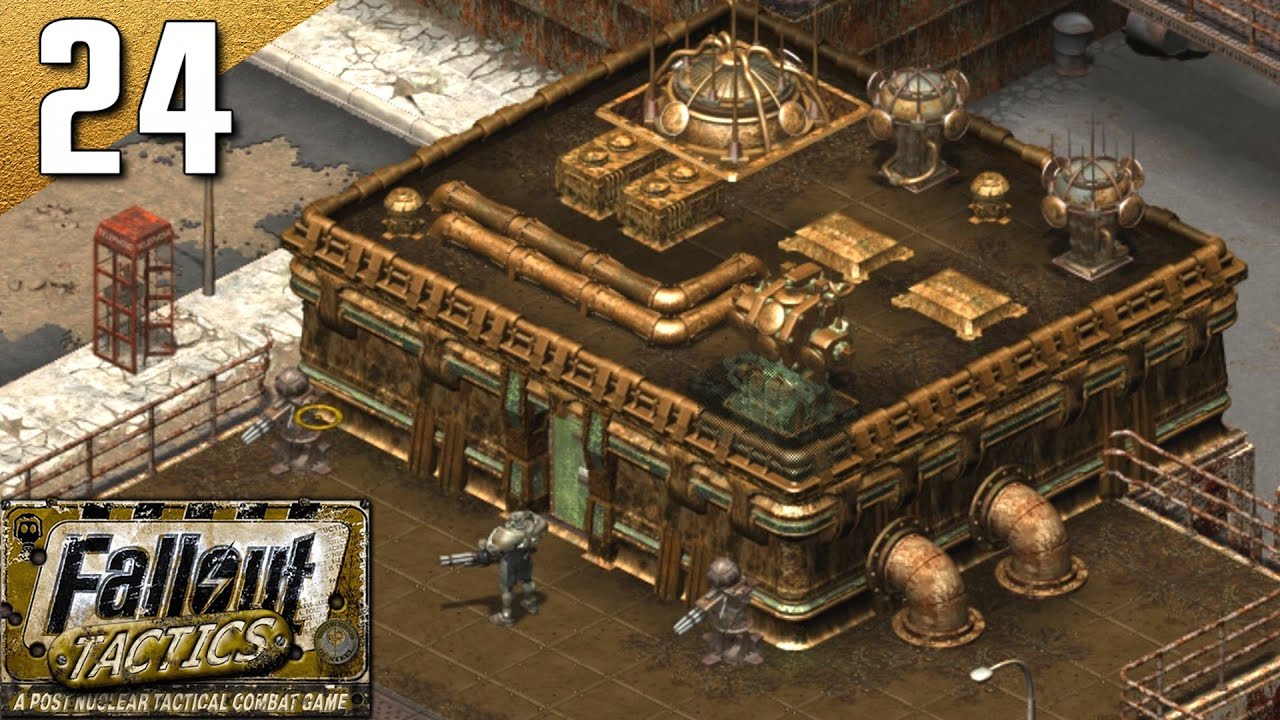 Fallout Tactics: 100% (Insane) Walkthrough Part 24 - Scott City (No Commentary)