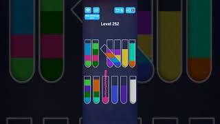 Information sand sort puzzle level 252 Guide