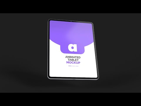 Animated iPad Pro M1 M2 Mockup Set, an iPad Mockup by Modern Studio (Thumbnail 3 of 6)